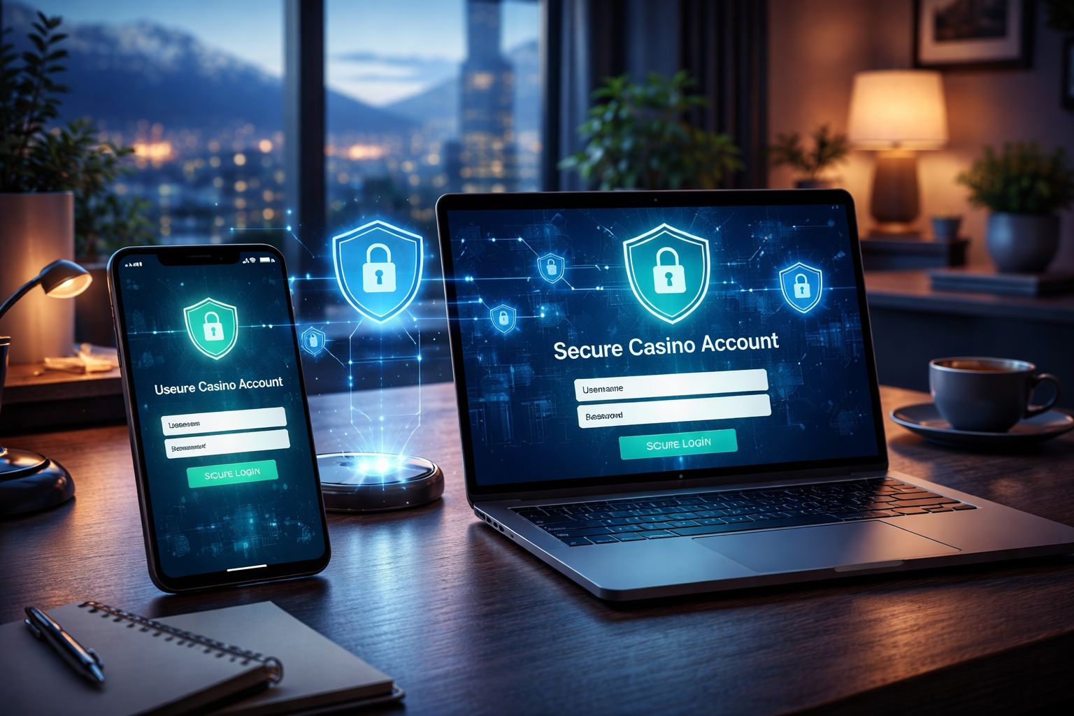 Interfaz segura de inicio de sesión CashWin77 con acceso protegido a la cuenta